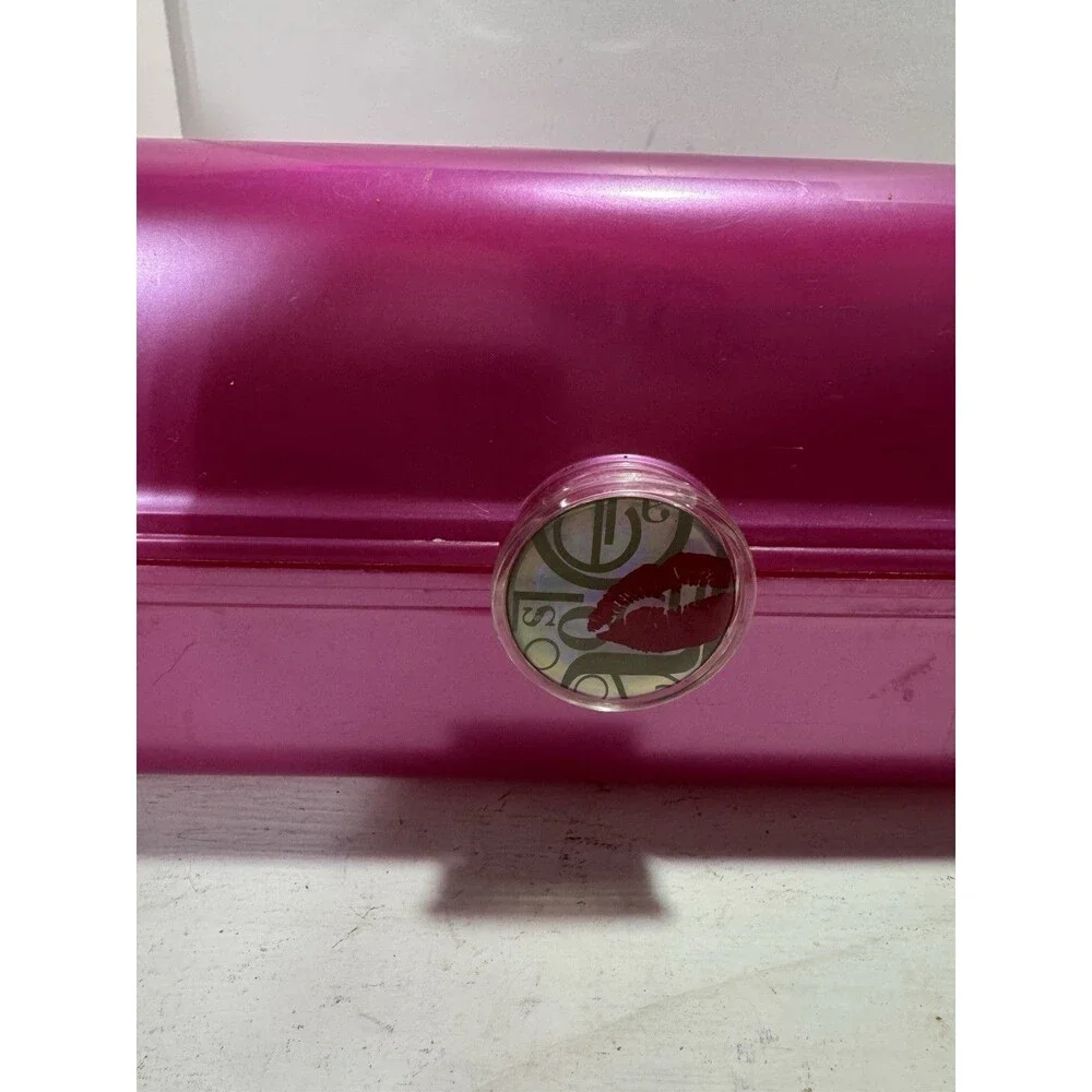 Caboodles Pink Cosmetic Organizer Makeup Craft Tote Organize Carry Case Vintage